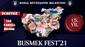 Bursa'da sanata hayat veren ellere özel festival