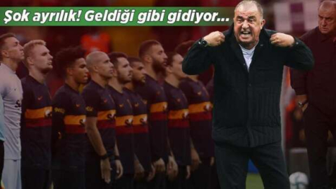 Galatasaray'da şok ayrılık!