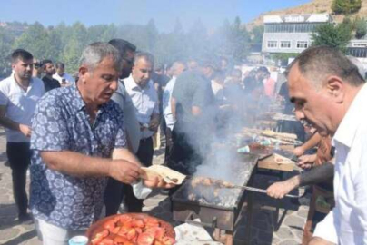 'Ciğer kebabı' coğrafi işaretle tescillendi; 1 ton pişirilip halka dağıtıldı