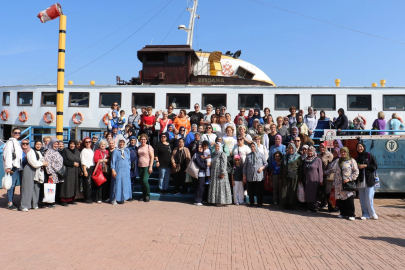 Manisalı kadınlara Büyükşehir'den özel körfez turu